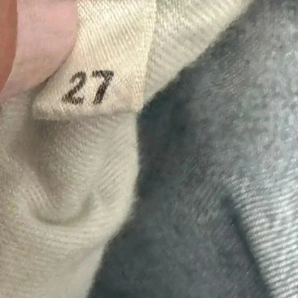 Reformation Julia High Cigarette Jean Baltic Wash Size 27 - Picture 6 of 6